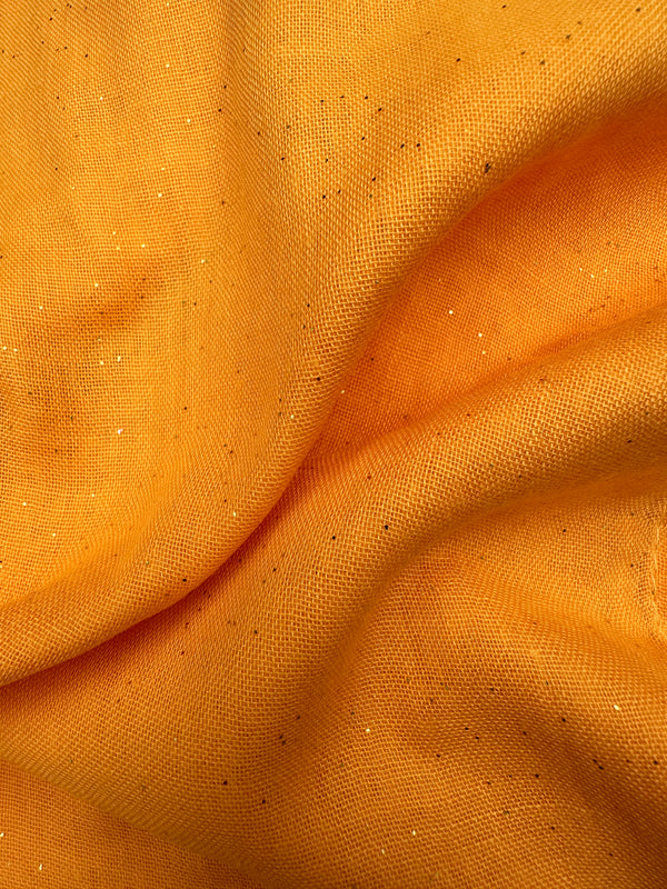 Yellow Sparkling lawn hijab