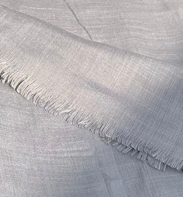 Old grey -turkish lawn hijab