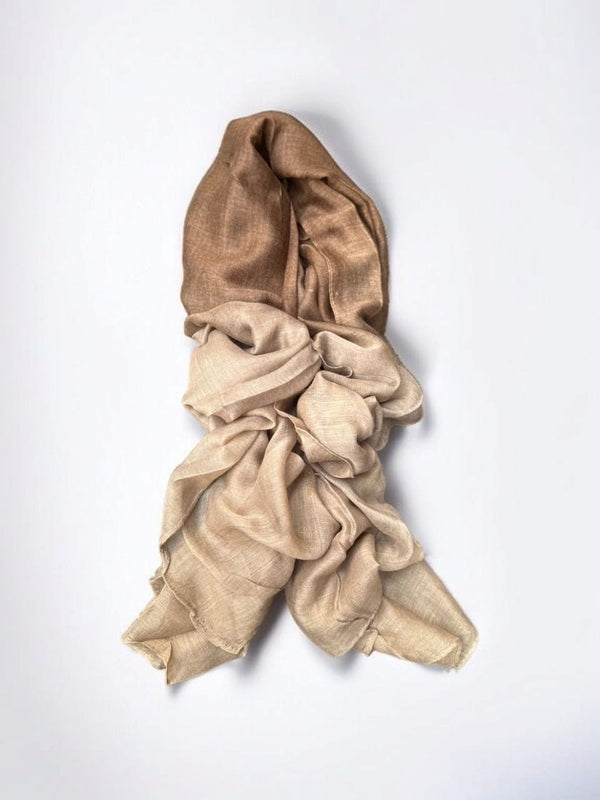 Brown/Brown Soft Lawn Hijabs
