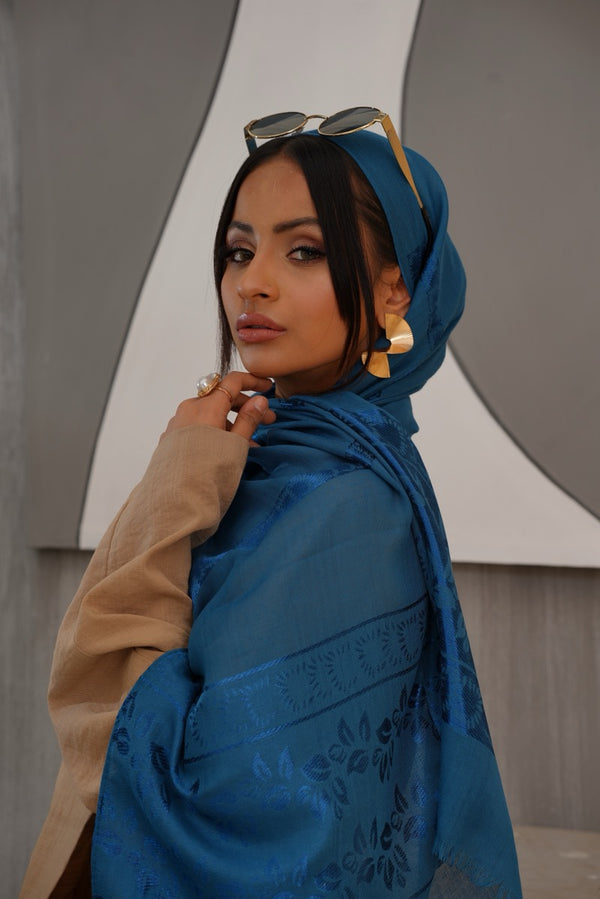 Blue Premium Viscose leaves