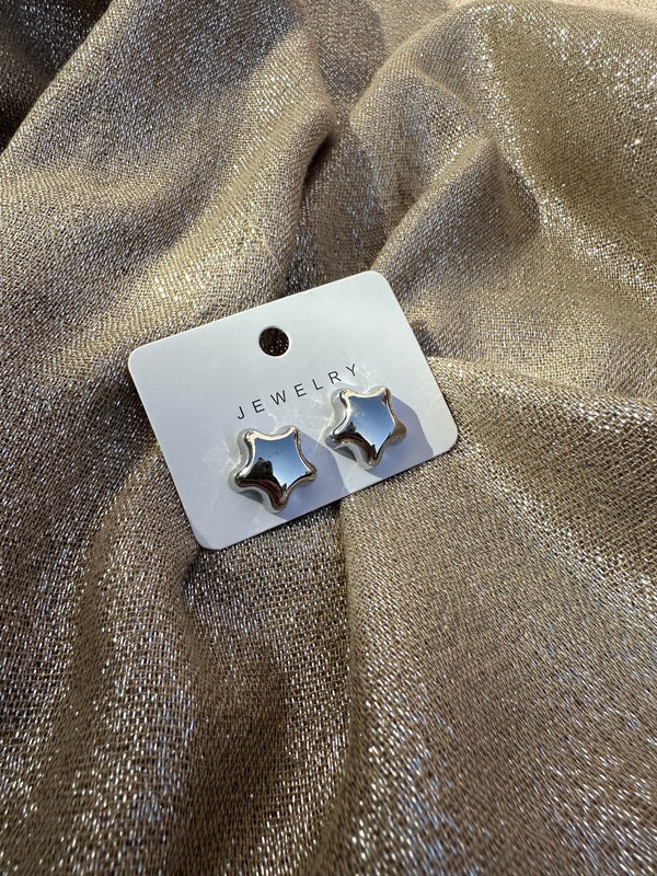 Silver star - hijab magnet