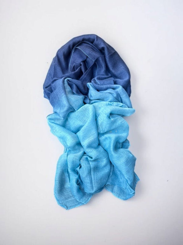 Blue/Blue Soft Lawn Hijabs