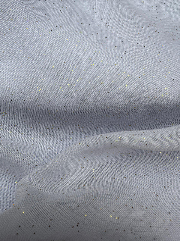 White Sparkling lawn hijab