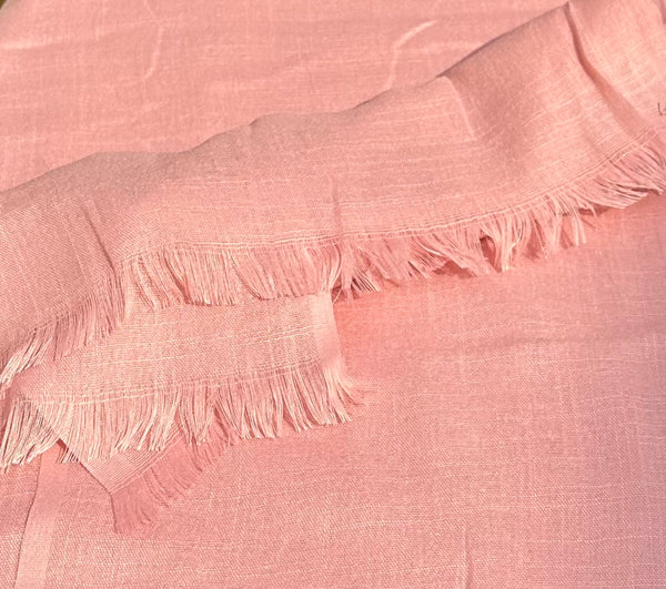Powder pink -turkish lawn hijab