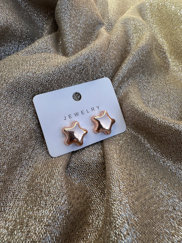 Rose gold star - hijab magnet