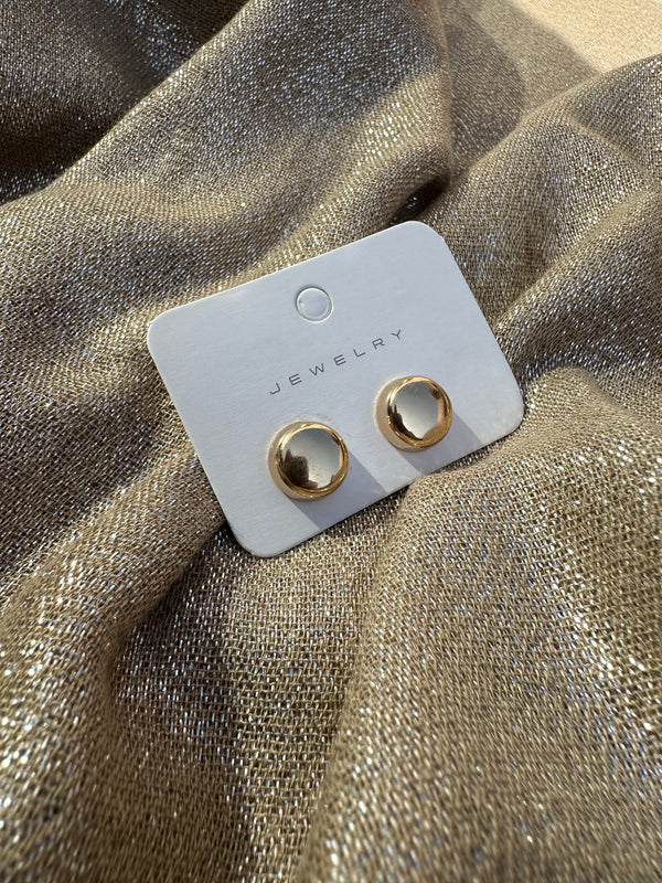Gold circle- hijab magnet