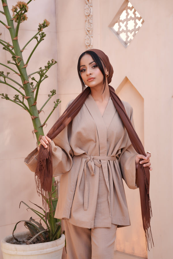 Dark brown- premium cashmere